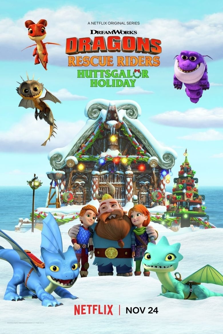 فيلم Dragons: Rescue Riders: Huttsgalor Holiday